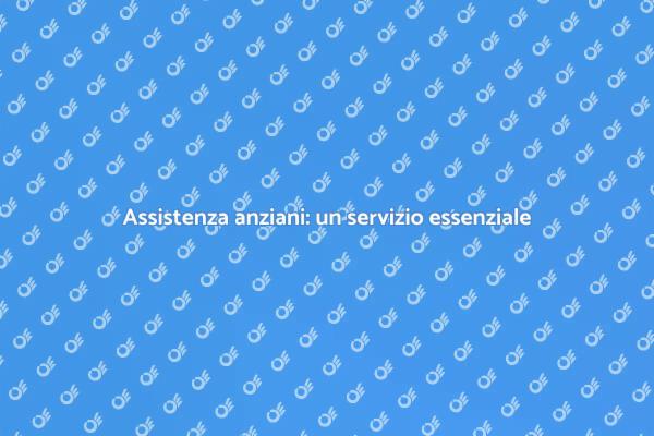 Cure per anziani: un impegno costante