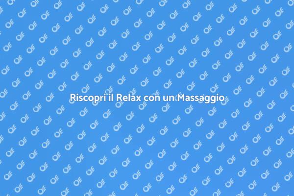 Massaggio Profondo: Rinnova il Tuo Benessere