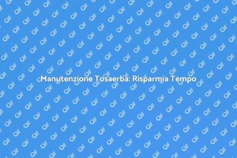 Riparazione Tosaerba: Servizio Efficiente