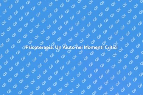 Supporto Psicologico nei Momenti Difficili