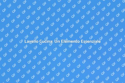 Aggiungere un Lavello alla Cucina