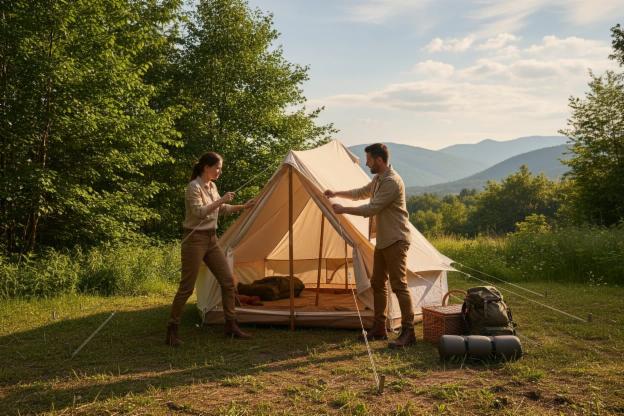 Quanto costa montare una tenda?