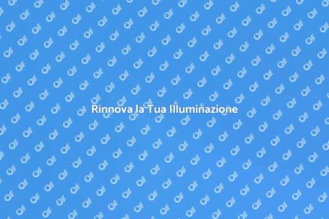 Sostituzione Sistema Illuminazione