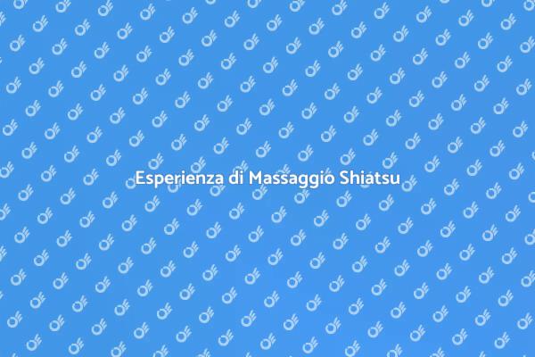 Massaggio Shiatsu: Un Viaggio di Relax