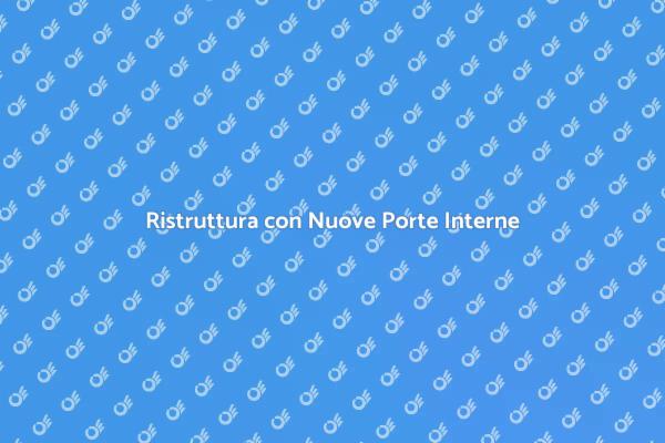 Rinnova la Tua Casa con Porte Interne