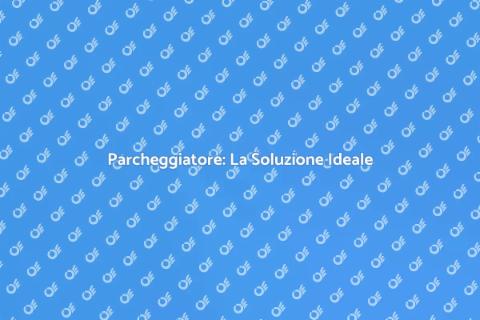 Servizio di Parcheggiatore Facile