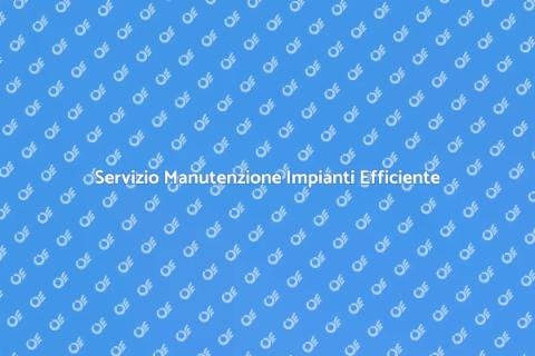 Manutenzione Impianti Tecnologici