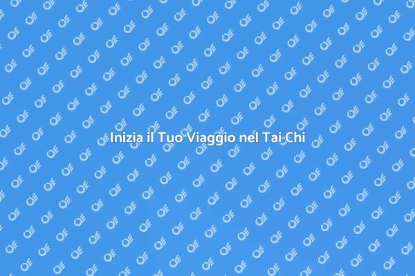 Trova il Tuo Istruttore di Tai Chi