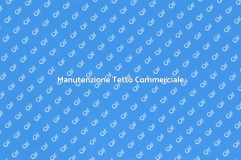 Pulizia Tetto Area Commerciale