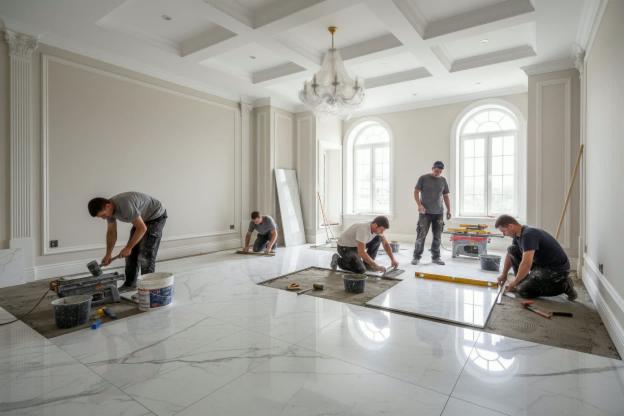 Quanto costa installare pavimenti in marmo?