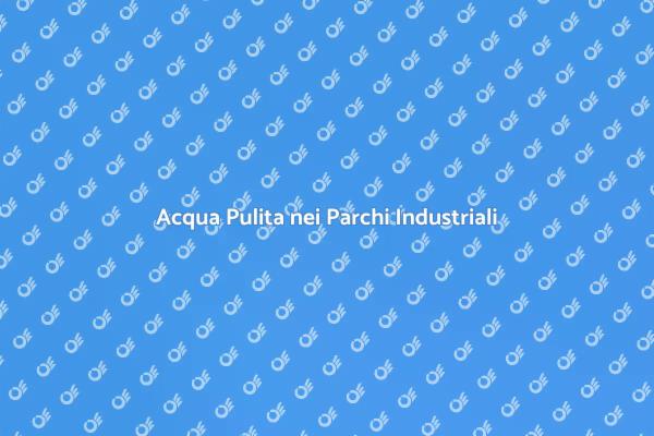 Sostenibilità e Depurazione dell'Acqua