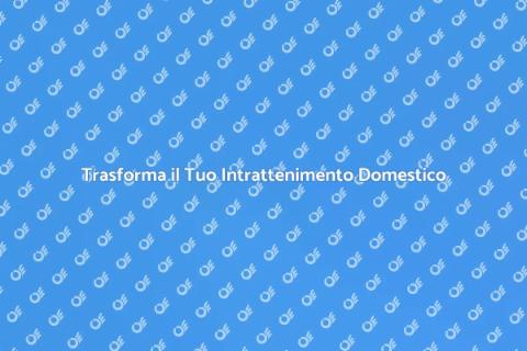 Installazione Proiettori e Audio a Casa