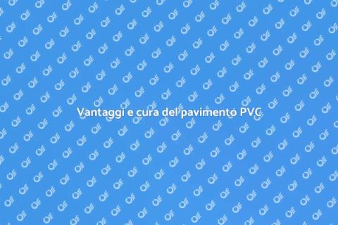 Manutenzione pavimento galleggiante PVC