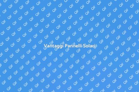 Predisposizione Pannelli Solari