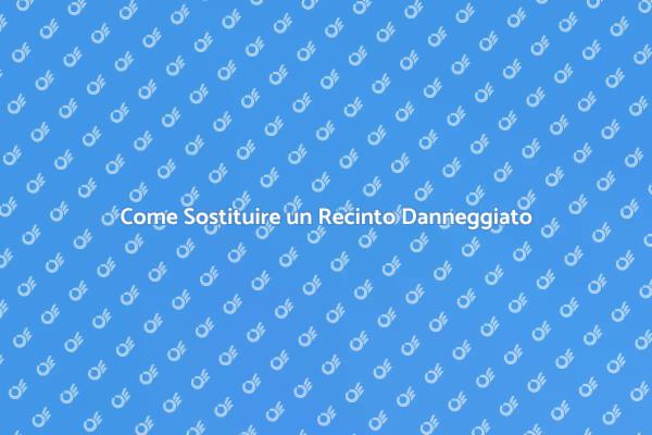 Sostituzione Recinto: Guida Pratica