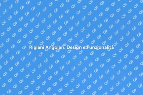 Ripiani Angolari da Bar in Legno