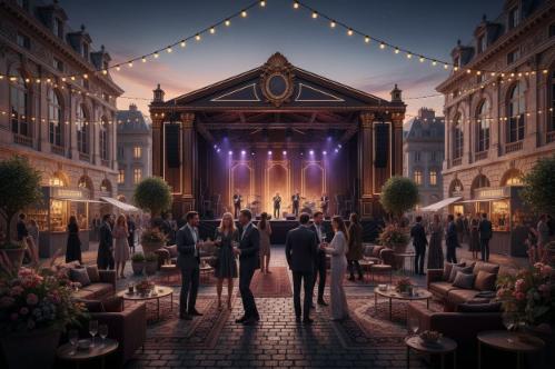 organizzare un concerto all'aperto