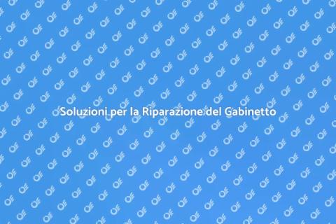 Riparazione Gabinetto: Guida Essenziale