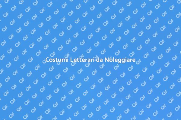 Costumi da Personaggi per Eventi Unici