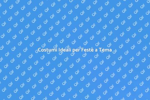 Noleggiare Costumi per Feste a Tema