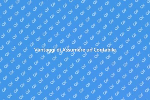 Assumere un Contabile per le Finanze