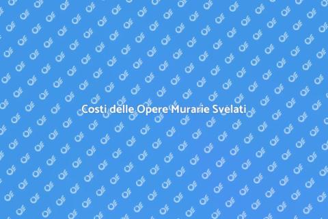 Costi Opere Murarie: Guida Completa