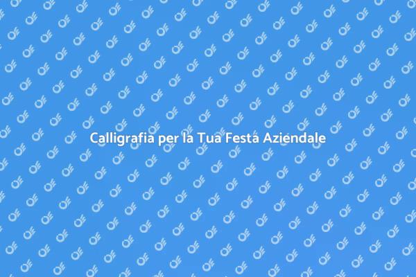 Il Tocco Elegante della Calligrafia
