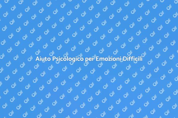 Supporto Psicologico per le Emozioni