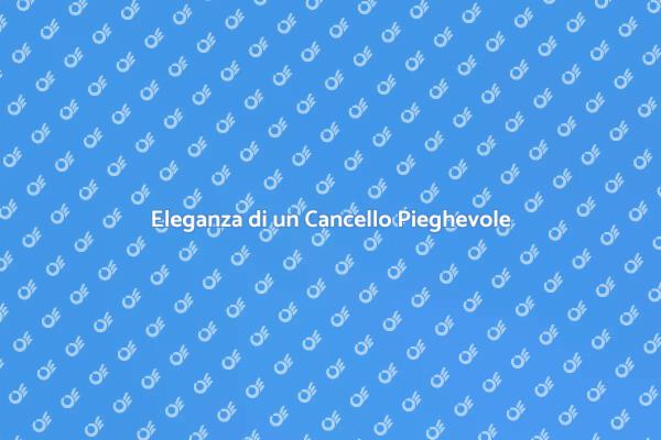 Il Fascino del Cancello in Alluminio