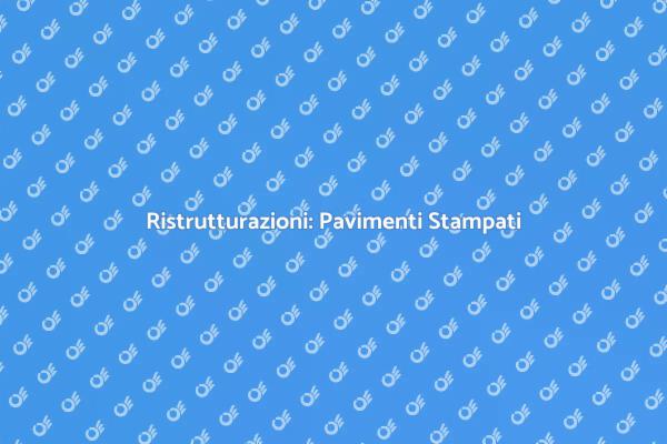 Pavimenti Stampati: Funzionalità e Stile