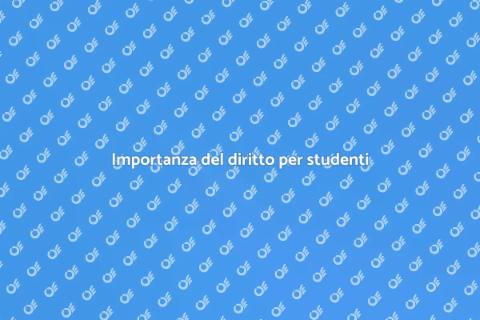 Lezione di diritto per studenti