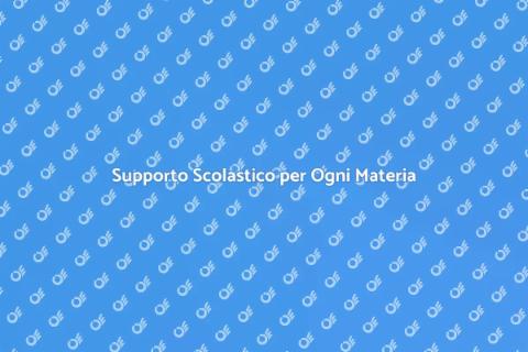 Aiuto Compiti per Tutti i Soggetti