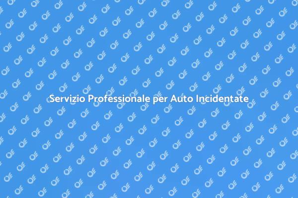 Rimozione Efficiente di Auto Incidentate