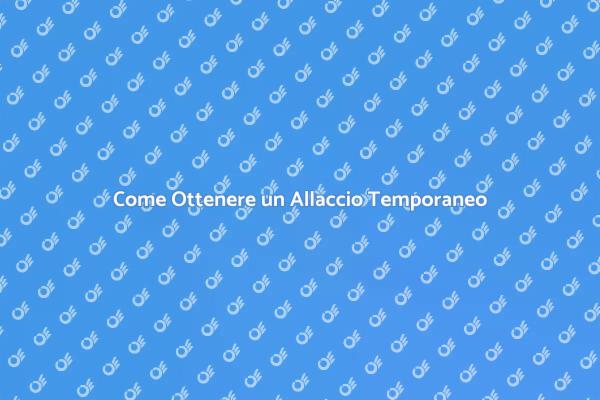 Allaccio Temporaneo: Tutto Quello che Devi Sapere