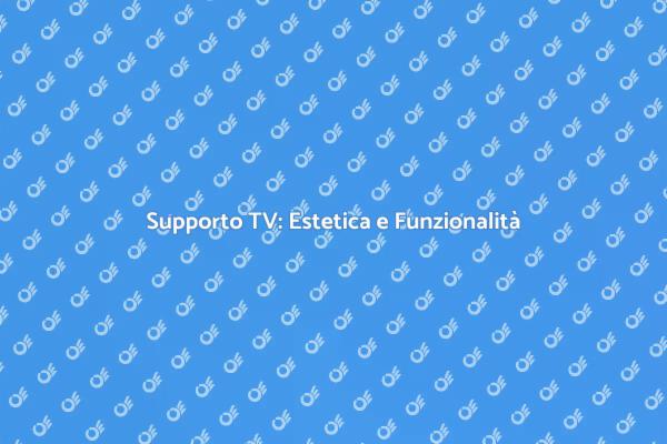 Ottimizza il Soggiorno con il Supporto TV