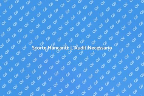 Audit Scorte Mancanti: Scopri di più