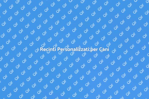 Il Tuo Recinto per Cani Ideale