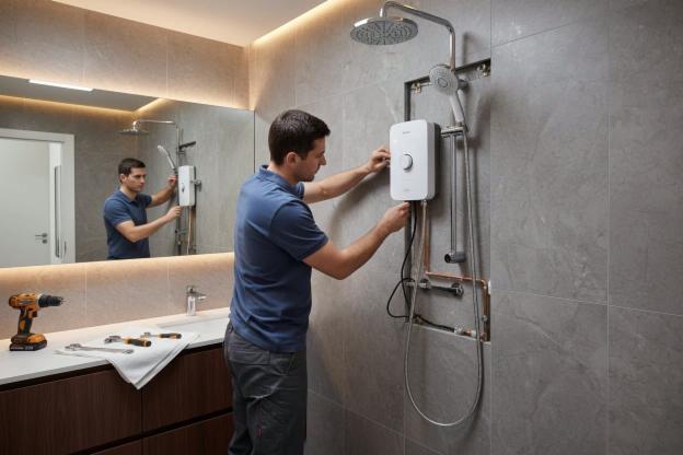 Installare doccia elettrica