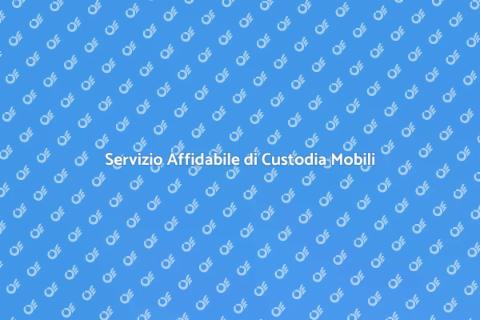 Custodia e Deposito Mobili Sicuro