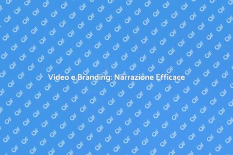 Produzione Video: L'Arte della Narrazione