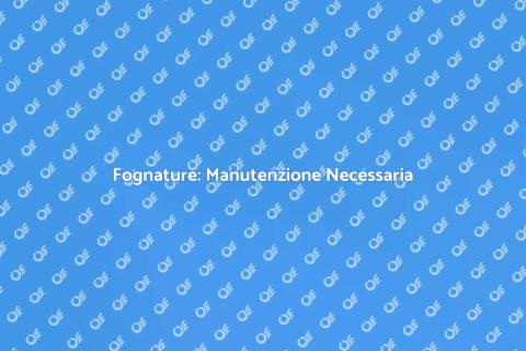 Manutenzione Fognature Commerciali