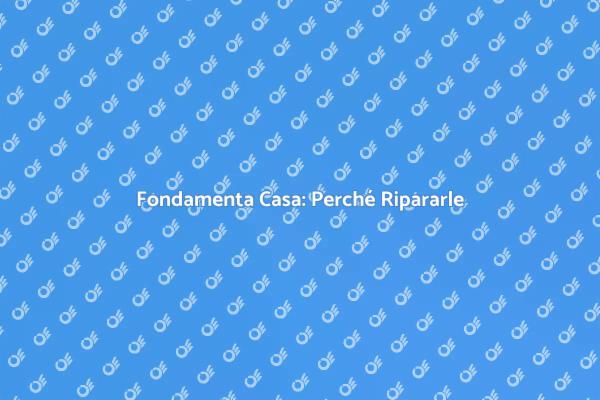 Fondamenta: Investi nella Sicurezza