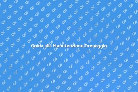 Manutenzione del Sistema di Drenaggio