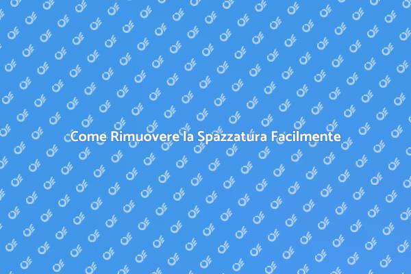 Rimuovere Spazzatura: Guida Pratica
