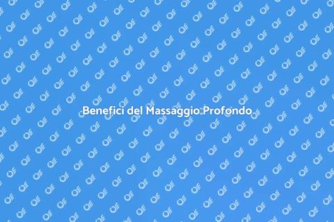 Massaggio Tessuto Connettivo Profondo