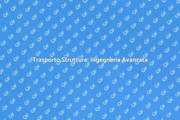 L'Arte del Trasporto per Architettura