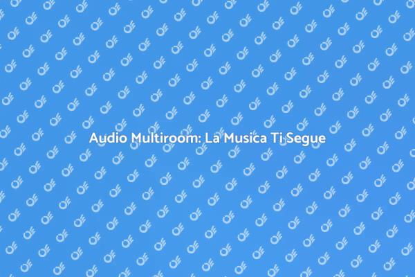 Scopri l'Audio Multiroom per la Tua Casa