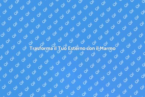 Rifare Pavimentazione Esterna in Marmo