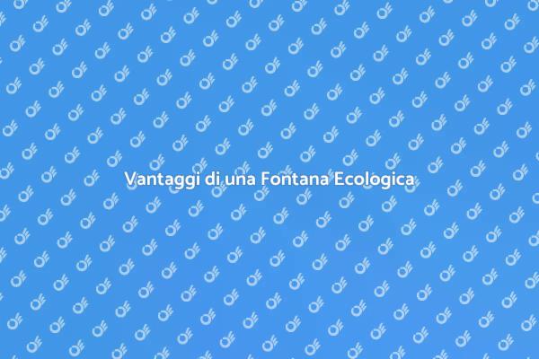 Fontane Ecologiche per il Tuo Giardino