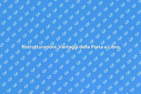 Porta a Libro: Ristrutturazione Spaziale